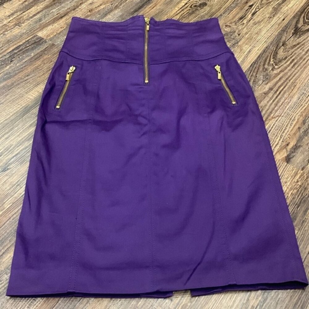 Marciano purple skirt